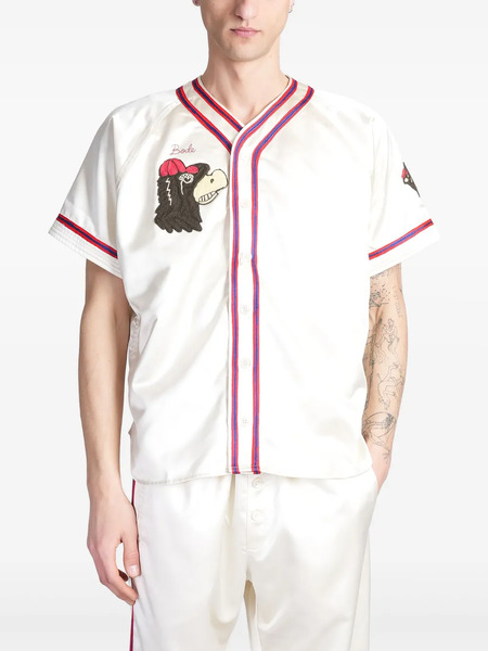  Bode Redtail Baseball Shirt - White 