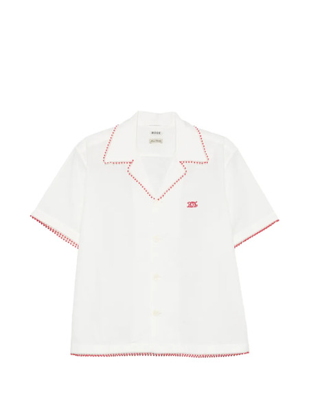  Bode Short-sleeve Shirt - White 