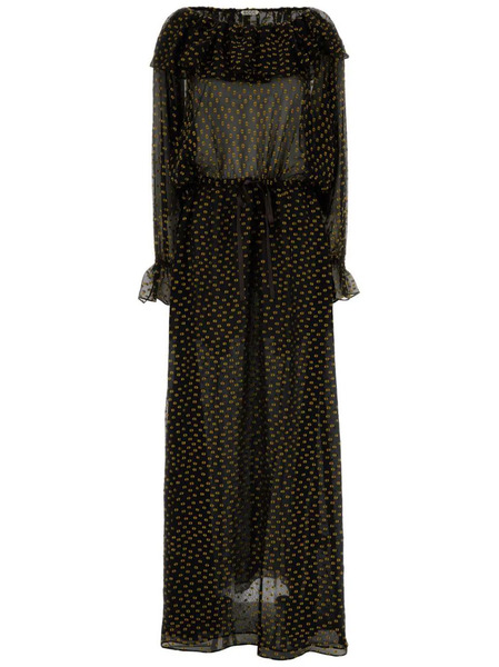  Bode Stadium Midi Dress - Black 