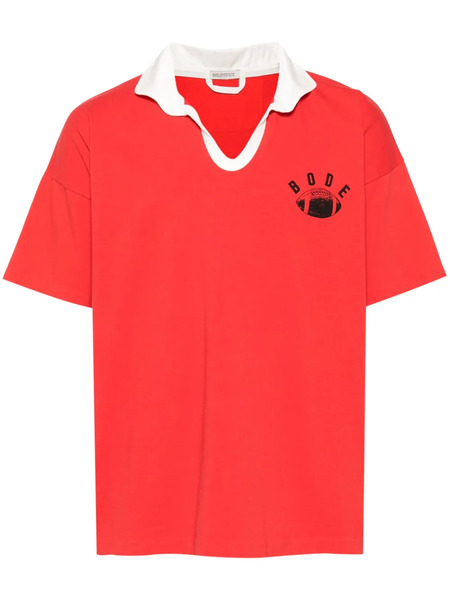  Bode Worcester Polo Shirt - Red 