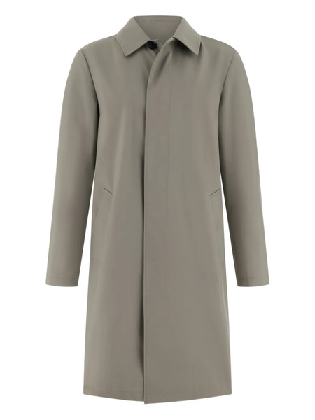  Boggi Milano Buttoned Technical Coat - Grey 