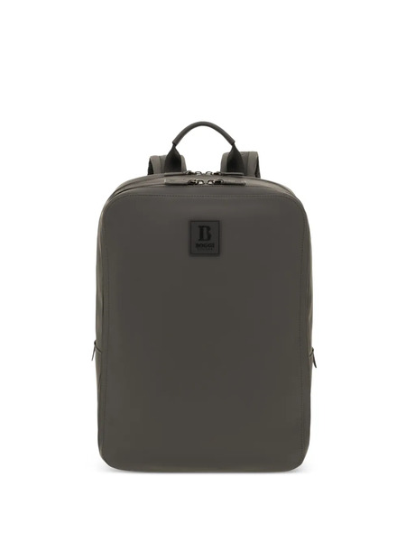  Boggi Milano Logo Backpack - Grey 