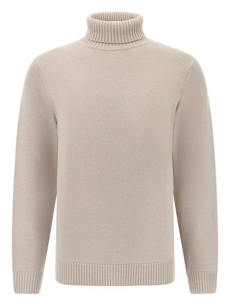  Boggi Milano Roll-neck Sweater - Neutrals 