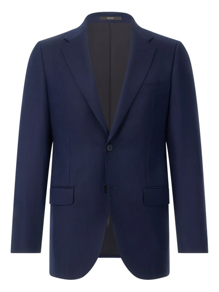  Boggi Milano Single-breasted Blazer - Blue 