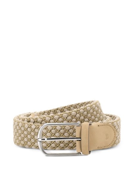  Boggi Milano Woven-design Belt - Neutrals 