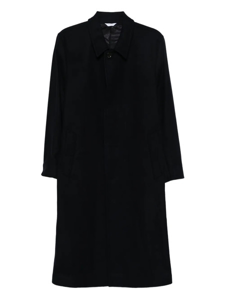  Boglioli Concealed-fastening Single-breasted Coat - Blue 