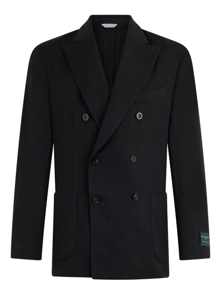  Boglioli Double-breasted Blazer - Blue 