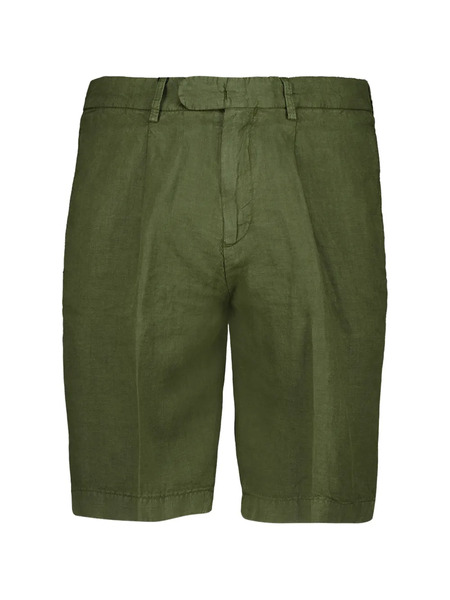  Boglioli Linen Bermuda Shorts - Green 