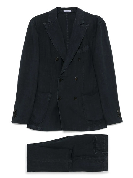  Boglioli Linen Suit - Blue 