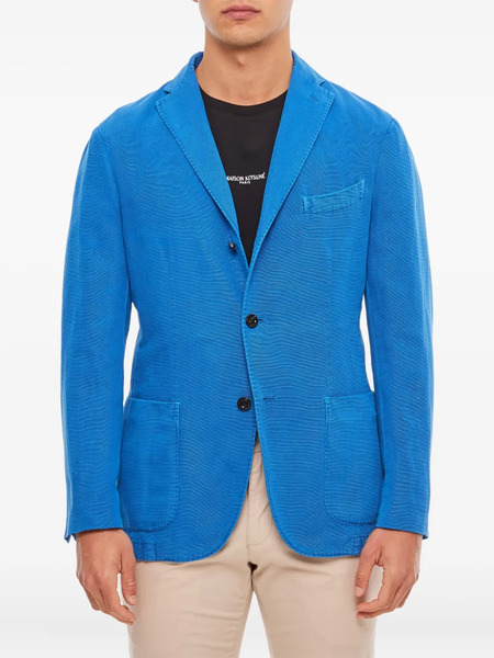 Boglioli Notched-lapel Single-breasted Blazer - Blue 