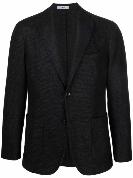  Boglioli Notched-lapels Single-breasted Blazer - Grey 