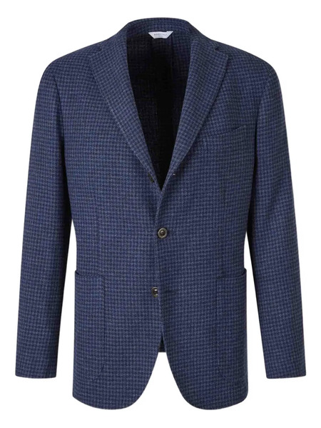  Boglioli Notched Wool Jacket - Blue 