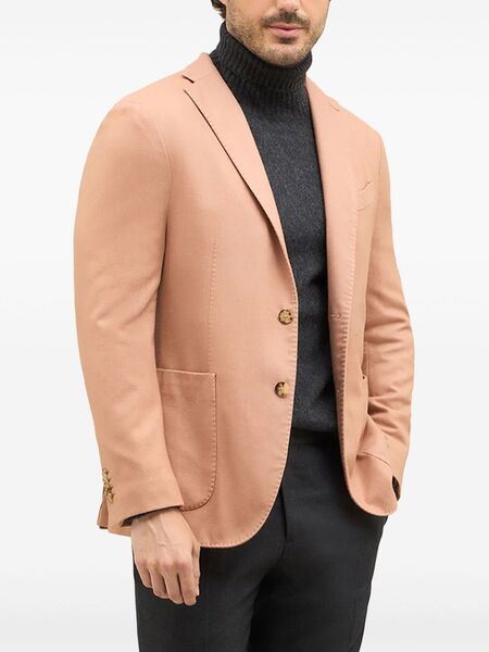  Boglioli Peak-lapels Single-breasted Blazer - Pink 