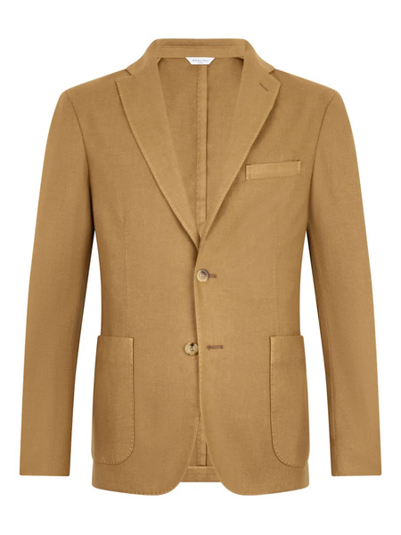  Boglioli Single-breasted Blazer - Brown 