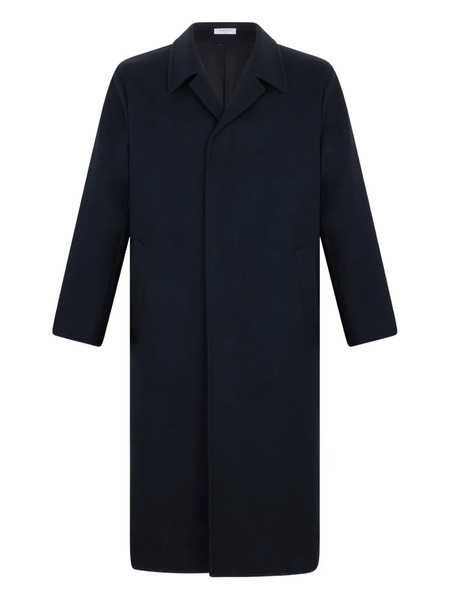  Boglioli Single-breasted Wool-blend Coat - Blue 
