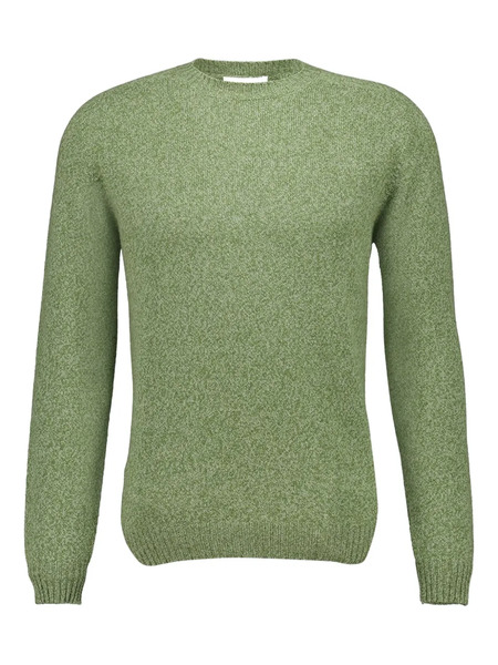  Boglioli Speckled Crew-neck Sweater - Green 