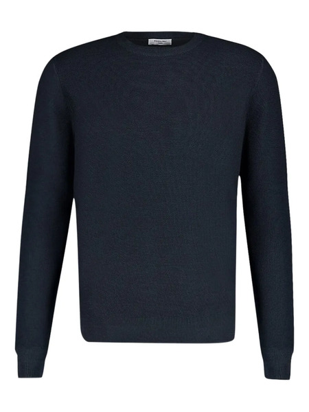  Boglioli Wool Crew-neck Sweater - Blue 