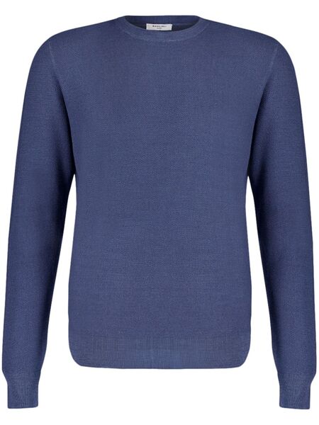 Boglioli Wool Sweater - Blue 
