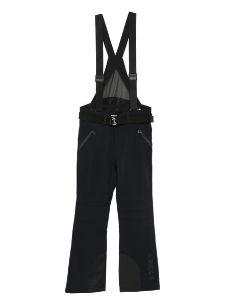 Bogner Belted Suspender Ski Pants - Black 