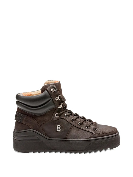  Bogner Bucharest 3 D Lace-up High-top Sneakers - Brown 