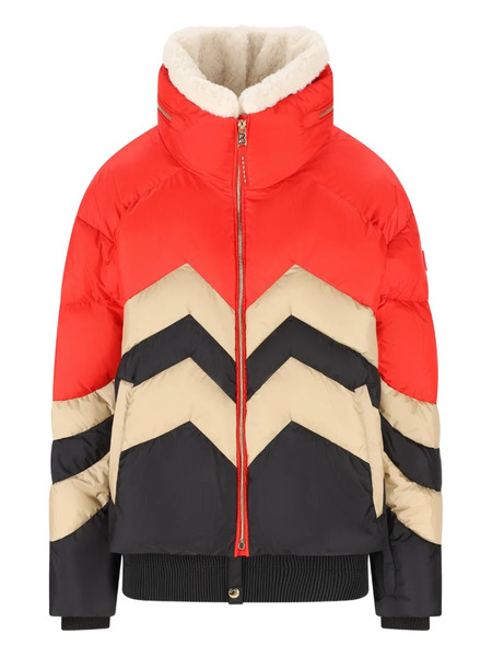  Bogner Chevron Padded Jacket - Red 