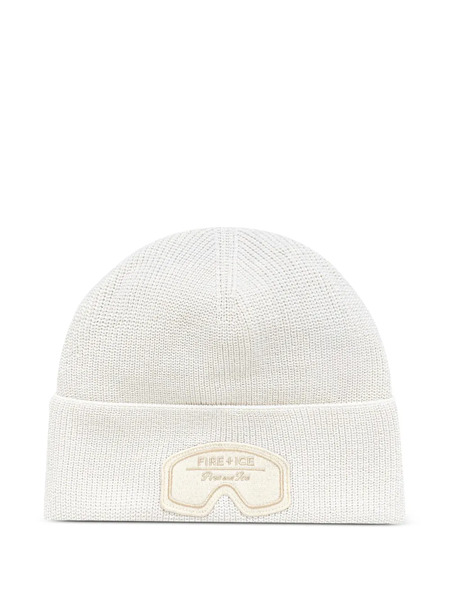  Bogner Fire+ice Goggle Patch Beanie - White 