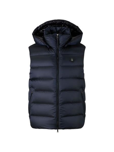  Bogner Holger Padded Hooded Gilet - Blue 