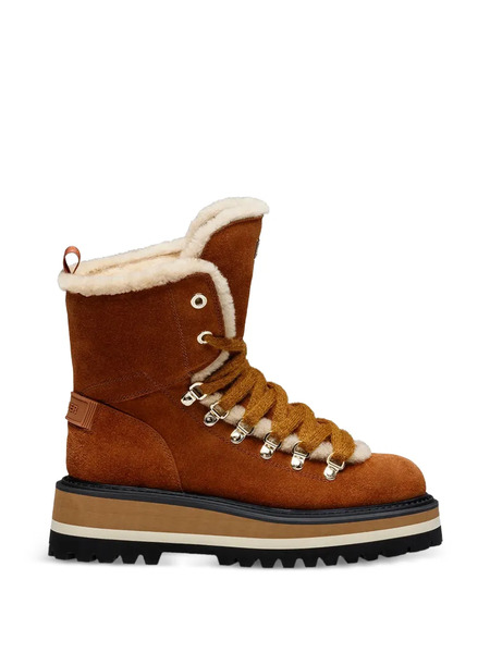 Bogner Lace-up Boots - Brown 