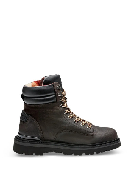  Bogner Lace-up Lug-sole Boots - Brown 
