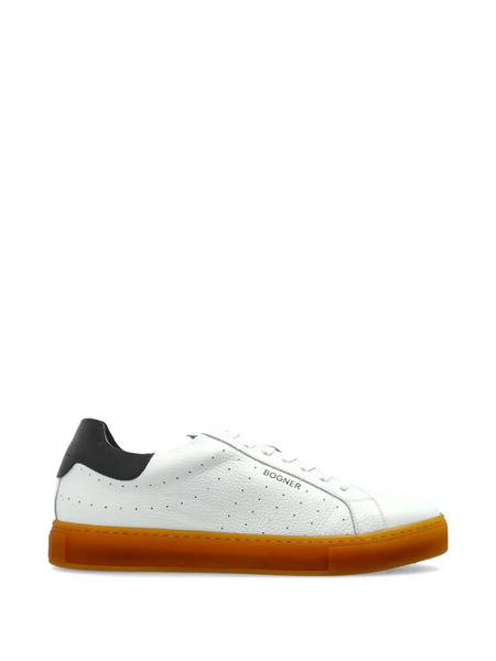  Bogner Perforated-detail Sneakers - White 
