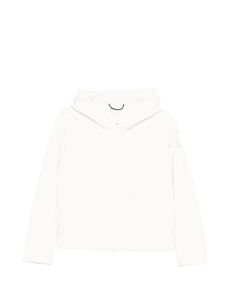  Bomboogie Hooded Cropped Jacket - White 