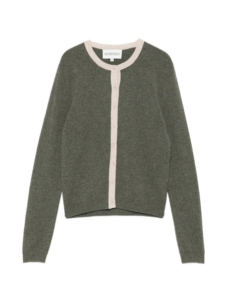  Bompard Buttoned Cardigan - Green 