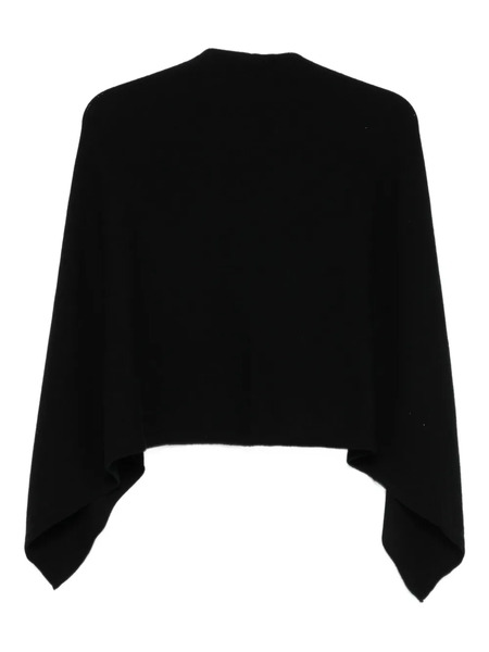  Bompard Cashmere Poncho - Black 