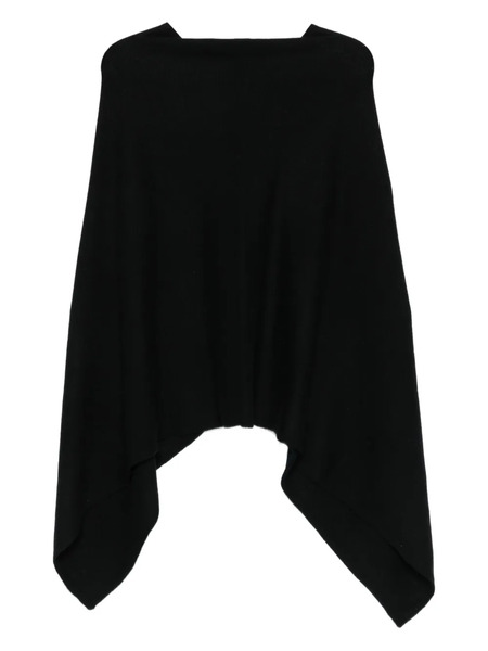  Bompard Cashmere Poncho - Black 