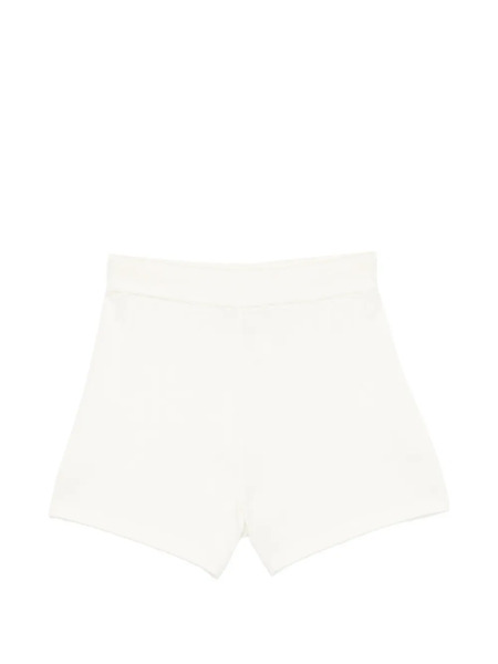 Bompard Elasticated-waist Shorts - White 