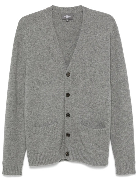 Bompard Front Pocket Cardigan - Grey 