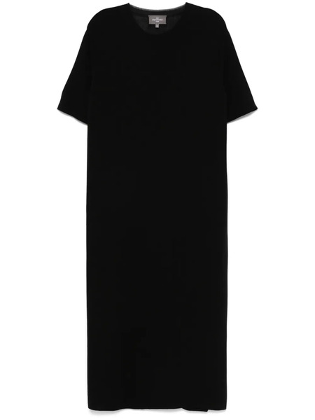  Bompard Knitted Midi Dress - Black 