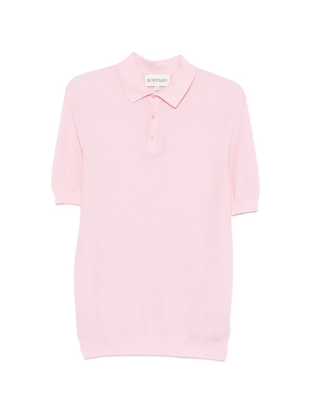  Bompard Piqué-knit Polo Shirt - Pink 