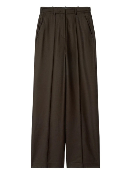  Bompard Pleated Trousers - Brown 
