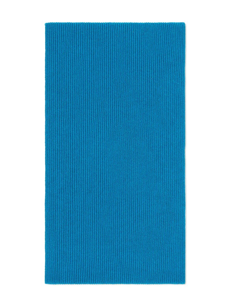  Bompard Ribbed-knit Cashmere Snood - Blue 