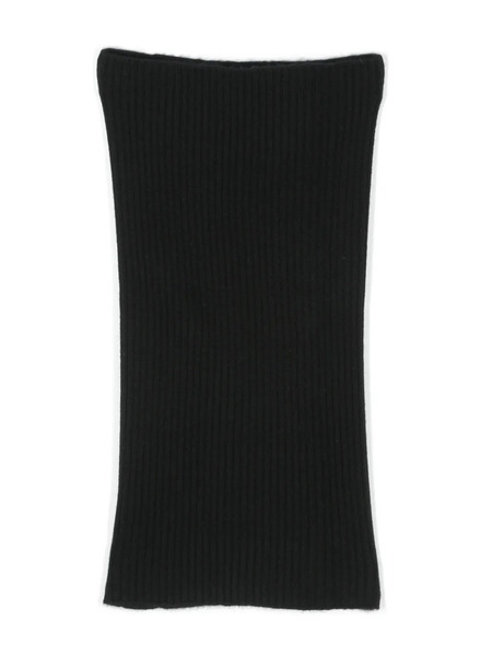  Bompard Ribbed Snood - Black 