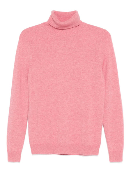  Bompard Roll-neck Cashmere Sweater - Pink 