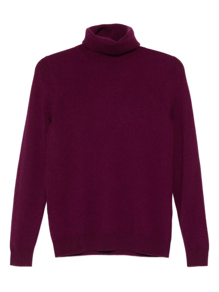  Bompard Roll-neck Cashmere Sweater - Purple 