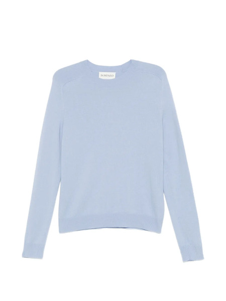  Bompard Round-neck Hammer-sleeved Jumper - Blue 