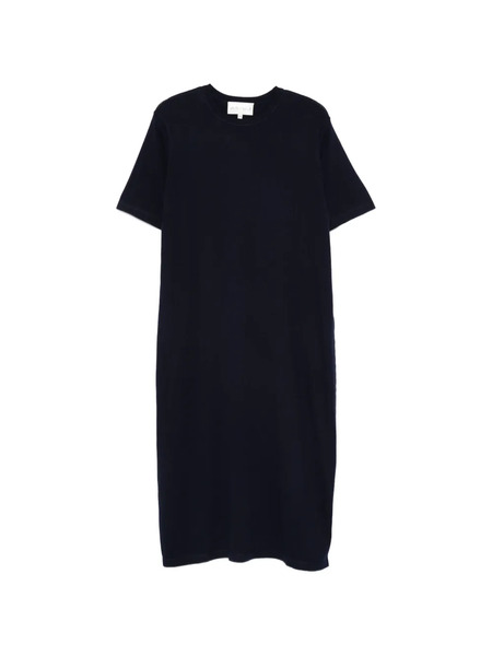  Bompard Round-neck Midi Dress - Blue 