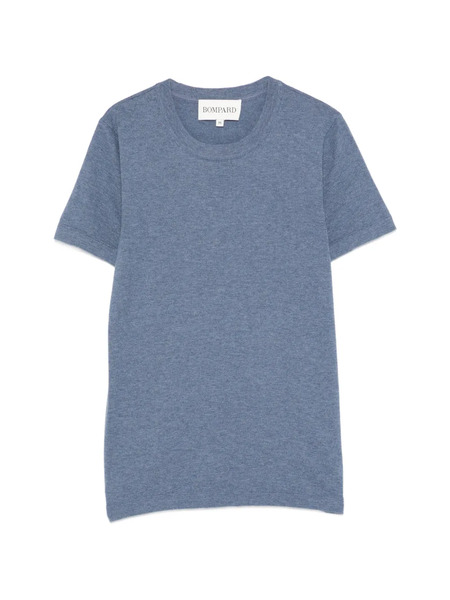  Bompard Short-sleeve Crew Neck T-shirt - Blue 