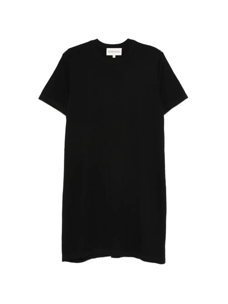  Bompard Short-sleeve Midi Dress - Black 