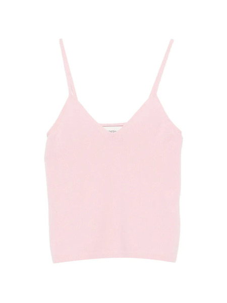  Bompard V-neck Strappy Tank Top - Pink 