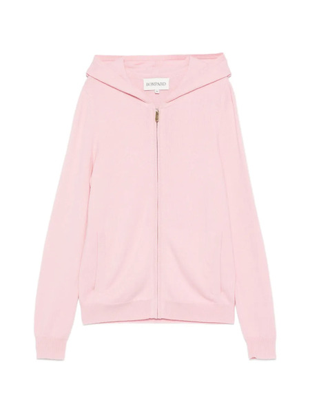  Bompard Zip Hooded Hoodies - Pink 