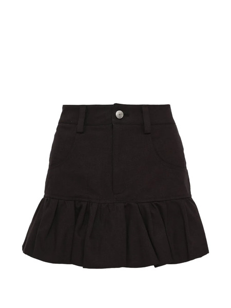 Bonbom Bubble Mini Skirt - Black 